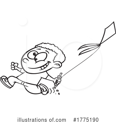 Kite Clipart #1775190 by toonaday