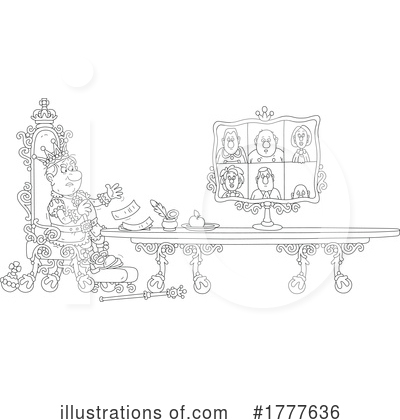 Throne Clipart #1777636 by Alex Bannykh