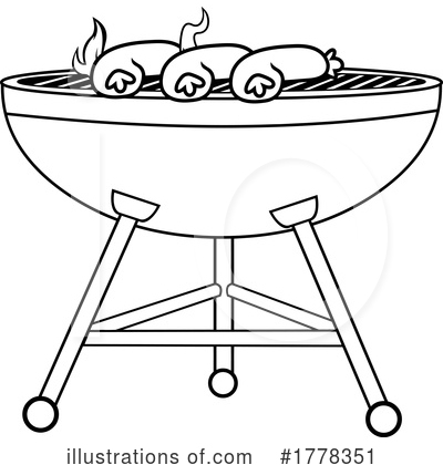 Grill Clipart #1778351 by Hit Toon