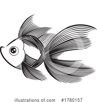 Goldfish Clipart #1780157 by Hit Toon