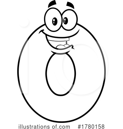 Number Character Clipart #1780158 by Hit Toon