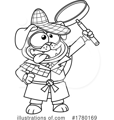 Investigator Clipart #1780169 by Hit Toon