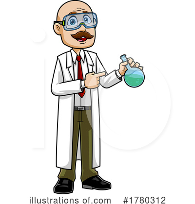 Flask Clipart #1780312 by Hit Toon
