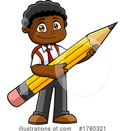 Pencils Clipart #1780321 by Hit Toon