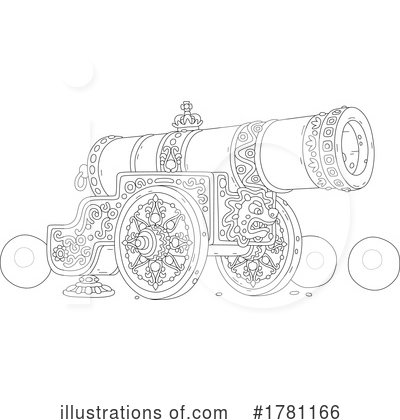 Cannon Clipart #1781166 by Alex Bannykh