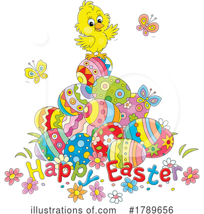 Easter Chick Clipart #1789656 by Alex Bannykh