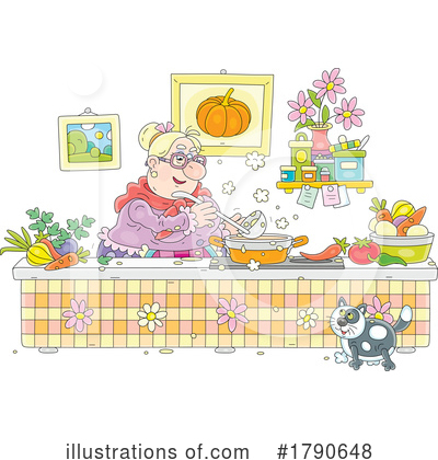 Cooking Clipart #1790648 by Alex Bannykh