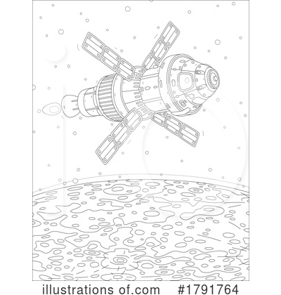 Outer Space Clipart #1791764 by Alex Bannykh