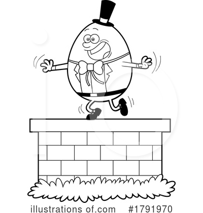 Humpty Dumpty Clipart #1791970 by Hit Toon