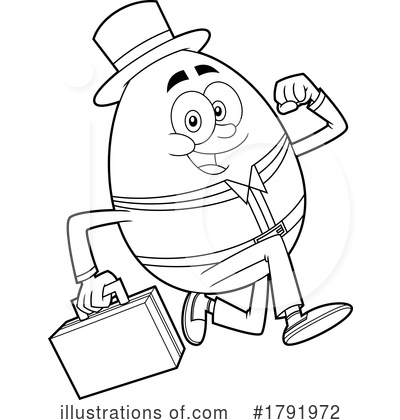 Humpty Dumpty Clipart #1791972 by Hit Toon