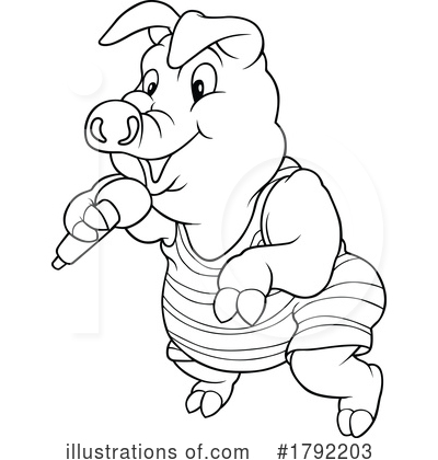 Pig Clipart #1792203 by dero