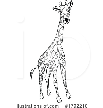 Giraffe Clipart #1792210 by dero