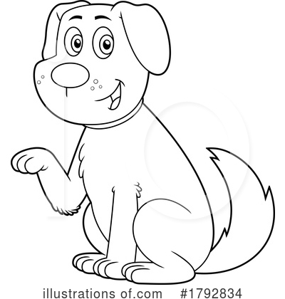Paw Clipart #1792834 by Hit Toon