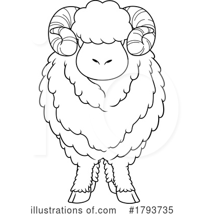 Ram Clipart #1793735 by Hit Toon