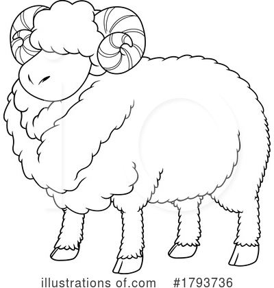 Ram Clipart #1793736 by Hit Toon