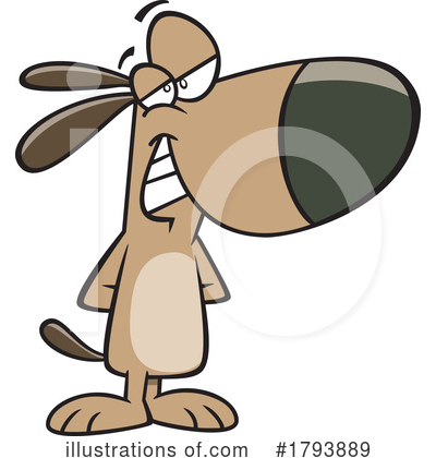 Dogs Clipart #1793889 by toonaday