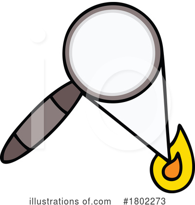 Magnifying Glass Clipart #1802273 by lineartestpilot