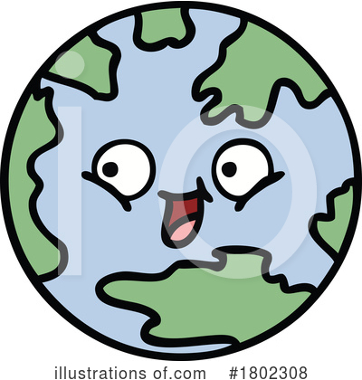 Earth Clipart #1802308 by lineartestpilot