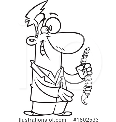 Chiropractor Clipart #1802533 by toonaday