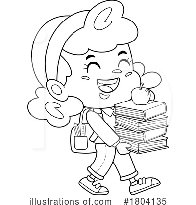 Back To School Clipart #1804135 by Hit Toon