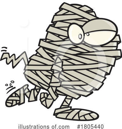 Mummy Clipart #1805440 by toonaday