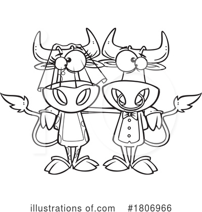 Royalty-Free (RF) Cartoon Clipart Illustration by toonaday - Stock Sample #1806966