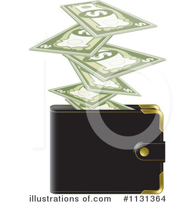 Royalty-Free (RF) Cash Clipart Illustration by Lal Perera - Stock Sample #1131364