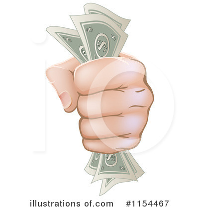 Royalty-Free (RF) Cash Clipart Illustration by AtStockIllustration - Stock Sample #1154467