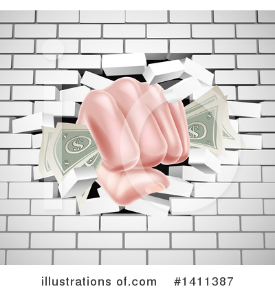 Royalty-Free (RF) Cash Clipart Illustration by AtStockIllustration - Stock Sample #1411387