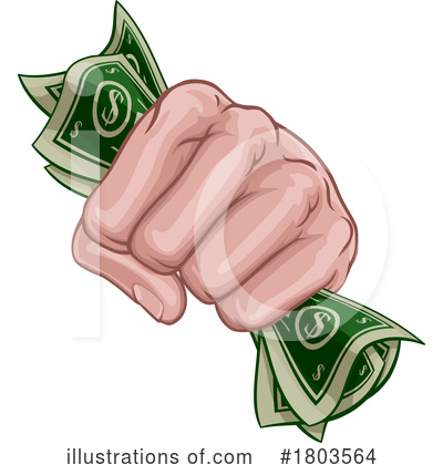 Royalty-Free (RF) Cash Clipart Illustration by AtStockIllustration - Stock Sample #1803564