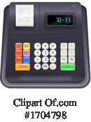 Cash Register Clipart #1704798 by Vector Tradition SM