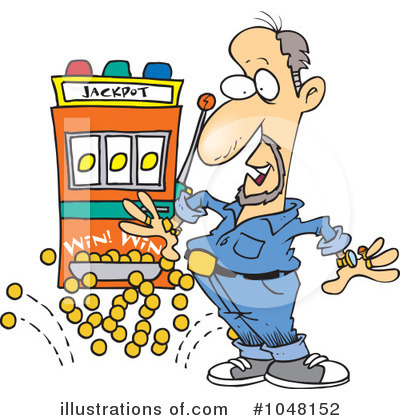 Royalty-Free (RF) Casino Clipart Illustration by toonaday - Stock Sample #1048152