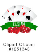 Casino Clipart #1251343 by Vector Tradition SM