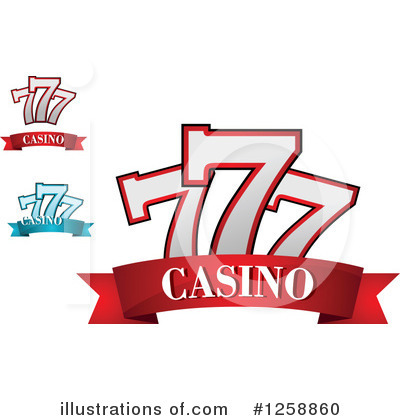 Casino Clipart #1258860 - Illustration by Vector Tradition SM