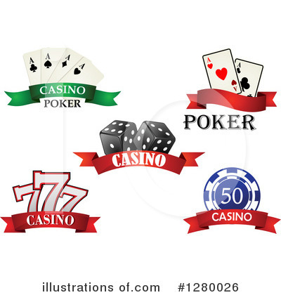 Royalty-Free (RF) Casino Clipart Illustration by Vector Tradition SM - Stock Sample #1280026