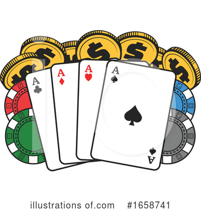 Royalty-Free (RF) Casino Clipart Illustration by Vector Tradition SM - Stock Sample #1658741