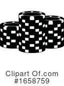 Casino Clipart #1658759 by Vector Tradition SM