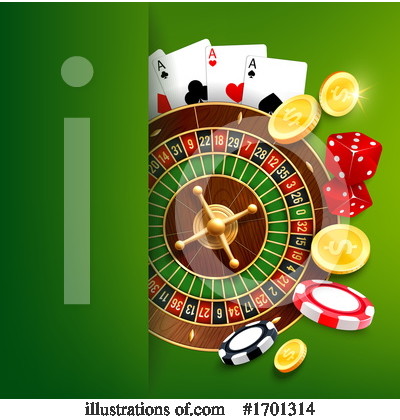 Roulette Clipart #1701314 by Vector Tradition SM