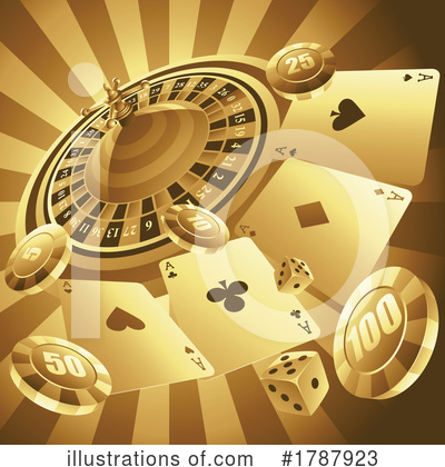Royalty-Free (RF) Casino Clipart Illustration by cidepix - Stock Sample #1787923