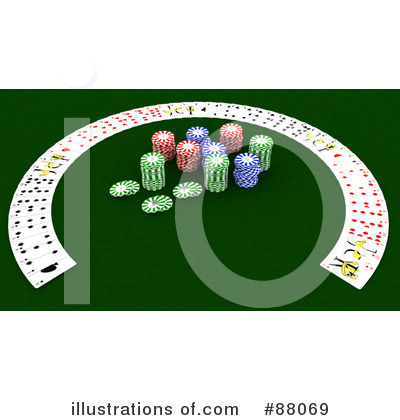 Poker Chips Clipart #88069 by KJ Pargeter