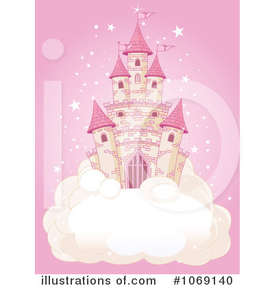 Royalty-Free (RF) Castle Clipart Illustration by Pushkin - Stock Sample #1069140