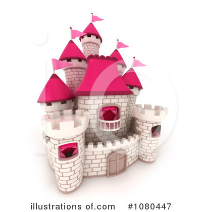 Royalty-Free (RF) Castle Clipart Illustration by BNP Design Studio - Stock Sample #1080447