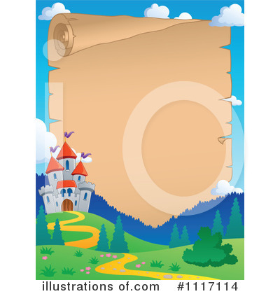 Royalty-Free (RF) Castle Clipart Illustration by visekart - Stock Sample #1117114