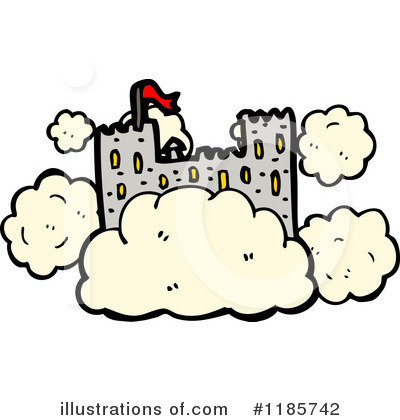 Royalty-Free (RF) Castle Clipart Illustration by lineartestpilot - Stock Sample #1185742