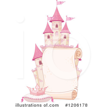 Royalty-Free (RF) Castle Clipart Illustration by Pushkin - Stock Sample #1206178