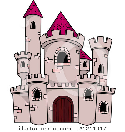 Royalty-Free (RF) Castle Clipart Illustration by Vector Tradition SM - Stock Sample #1211017