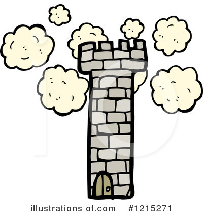 Castle Tower Clipart #1215271 by lineartestpilot