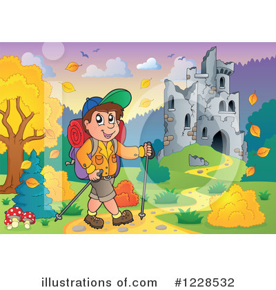 Royalty-Free (RF) Castle Clipart Illustration by visekart - Stock Sample #1228532