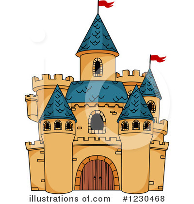 Royalty-Free (RF) Castle Clipart Illustration by Vector Tradition SM - Stock Sample #1230468