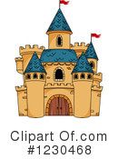 Castle Clipart #1230468 by Vector Tradition SM